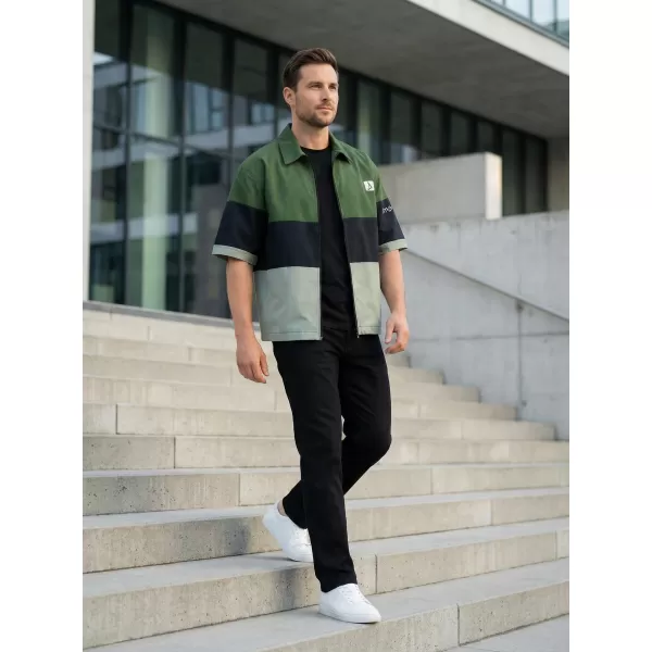  Premium-Herrenhemd ALTISPORT VOJ/ALM051KOS01 KHAKI 