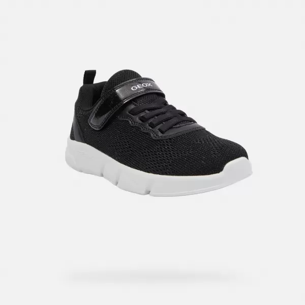  Mädchen-Sneaker GEOX ARIL SCHWARZ 