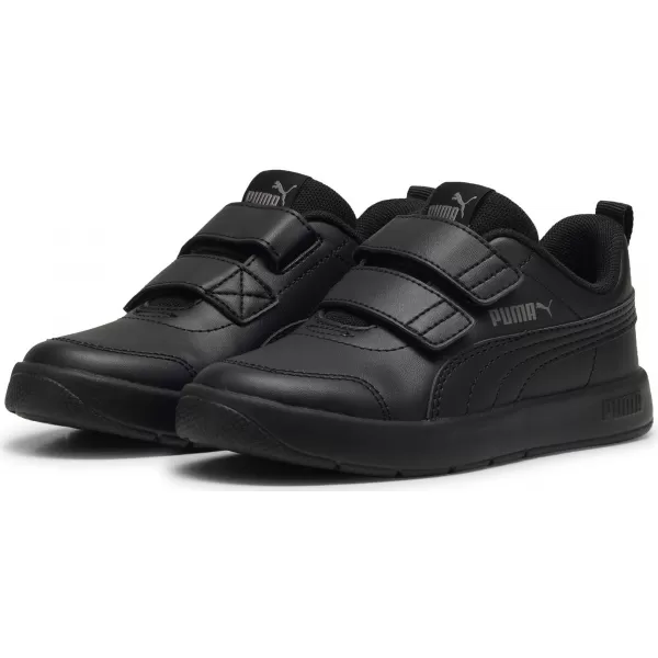  Babyschuhe PUMA COURTFLEX V3 V PS 39764201 PUMA SCHWARZ/SCHWARZ/GUSSEISEN 