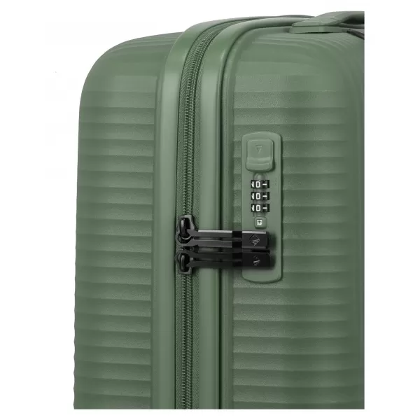 Koffer TRAVELITE Air Stripe S Slim GRÜN 