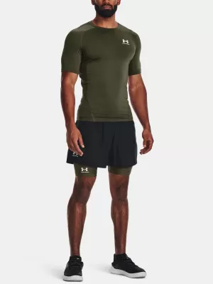 Herren-T-Shirt UNDER ARMOUR UA HG ARMOUR COMP SS 1361518-390 GRÜN