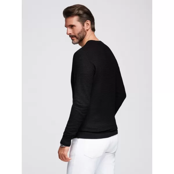  Herrenpullover OMBRE OM-SWSW-0181 SCHWARZ 