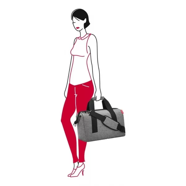  Tasche REISENTHEL ALLROUNDER M TWIST SILBER 