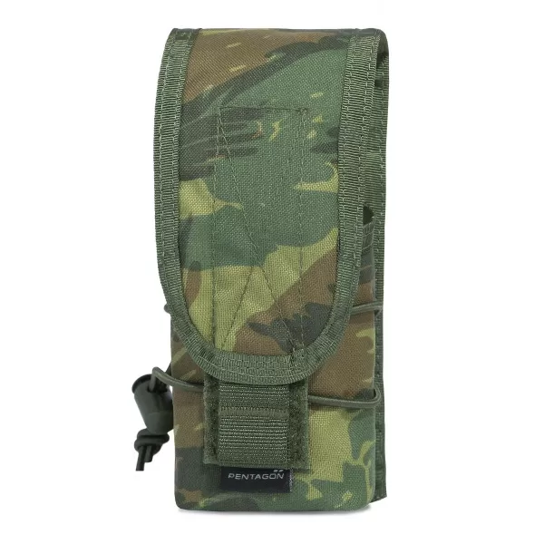  Gehäuse PENTAGON SINGLE MULTI POUCH CAMO K17091 GRAUES TARNMUSTER 