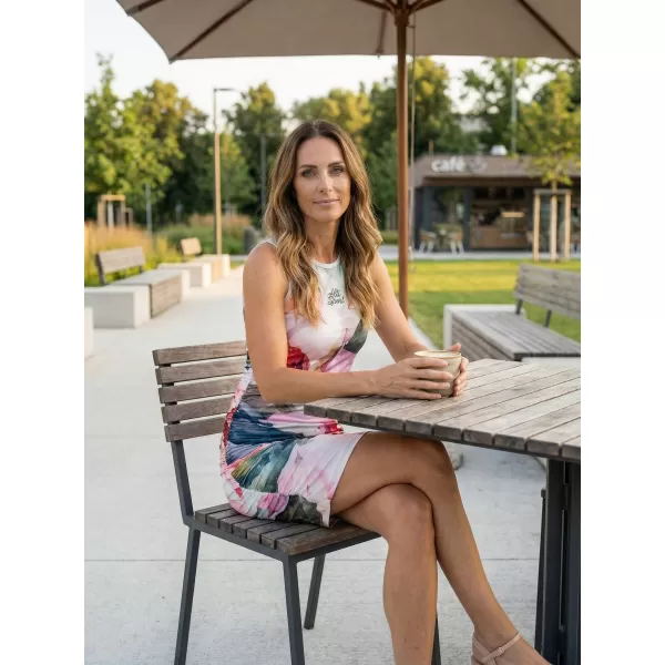  Premium-Kleid für Damen ALTISPORT VOJ/ALW117SAT03 LICHTLILIE 