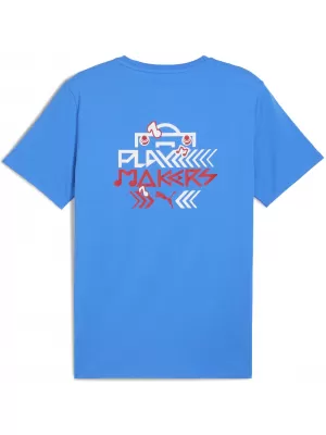 Hemd PUMA NEYMAR JR PLAYMAKER TEE 66032110 PUMA TEAM ROYAL/PUMA RED