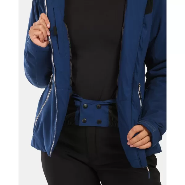  Damen-Skijacke KILPI FLIP-W ZL0110KI DUNKELBLAU 