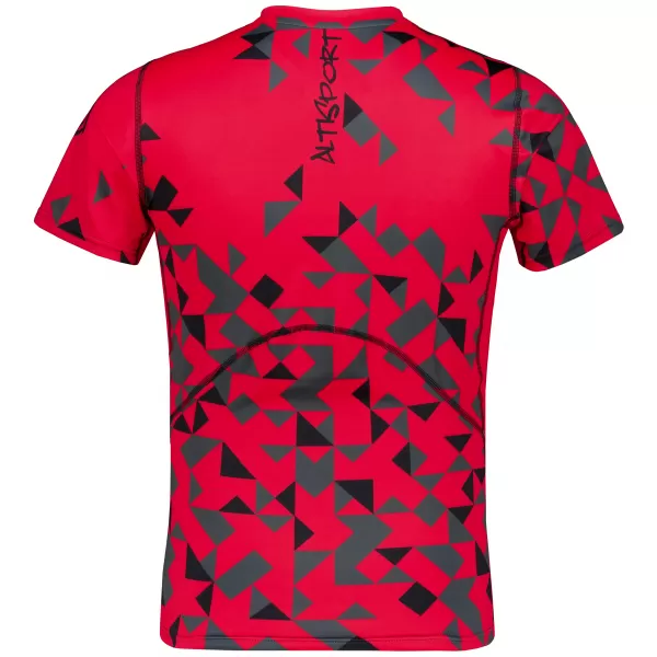  Funktionelle Kompression von Männern t -Shirt Premium ALTISPORT VOJ/ALM108TR04 ROT 