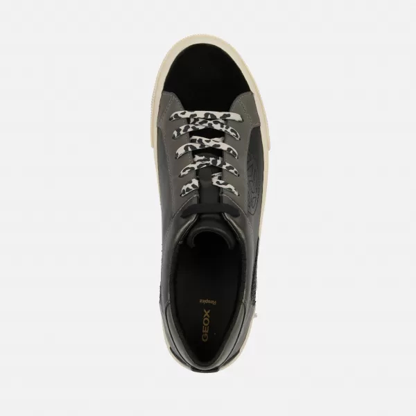  Damen-Sneaker GEOX EMMELENY G009447 SCHWARZ 