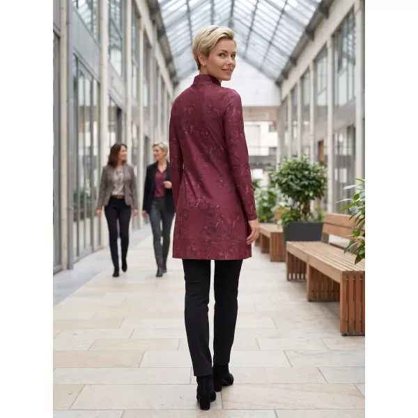  Rollkragenpullover für Damen ALTISPORT GWENITH BURGUND 