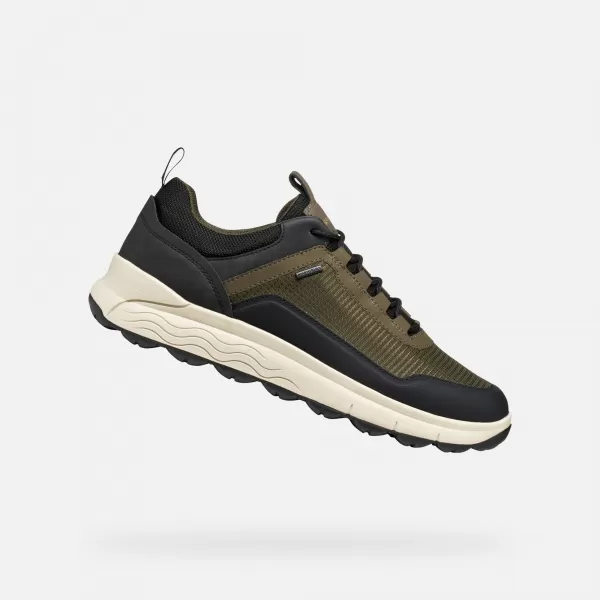  Herren-Sneaker GEOX SPHERICA 4X4 B ABX G011286 KHAKI 