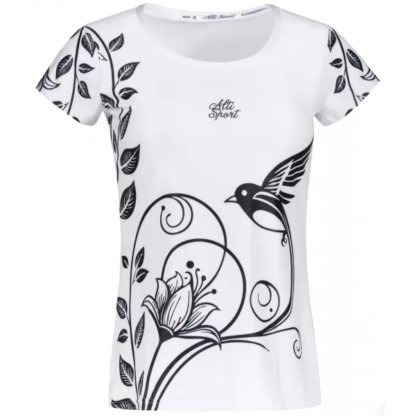  Damen Freizeitshirt Premium ALTISPORT VOJ/ALW106TR06 WEIß 