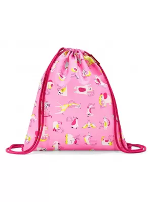 Sporttasche REISENTHEL MYSAC KIDS ABC-FREUNDE ROSA