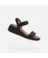 Damensandalen GEOX MELICONIA G000969 SCHWARZ