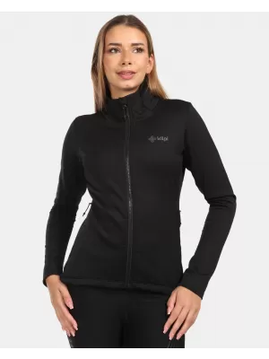 Fleece-Sweatshirt für Damen KILPI SIREN-W ZL0205KI SCHWARZ