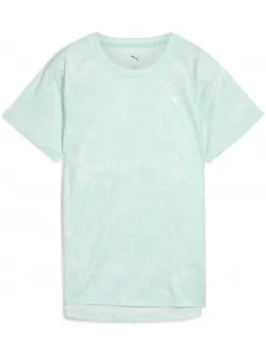 Damen-T-Shirt PUMA W RUN VELOCITY AOP TEE 52759945 MINZE SCHMELZEN