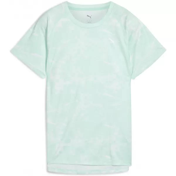  Damen-T-Shirt PUMA W RUN VELOCITY AOP TEE 52759945 MINZE SCHMELZEN 