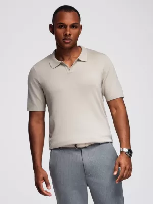 Herren t -Shirt OMBRE OM-POSS-0159 HELLGRAU