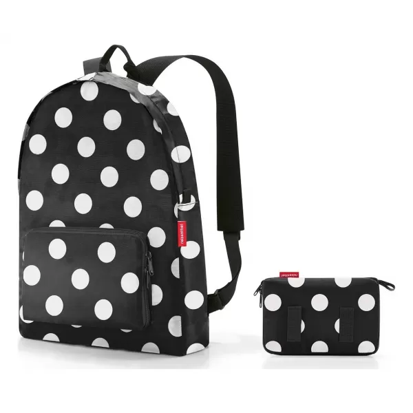  Rucksack REISENTHEL MINI MAXI RUCKSACK PUNKTE WEIß 