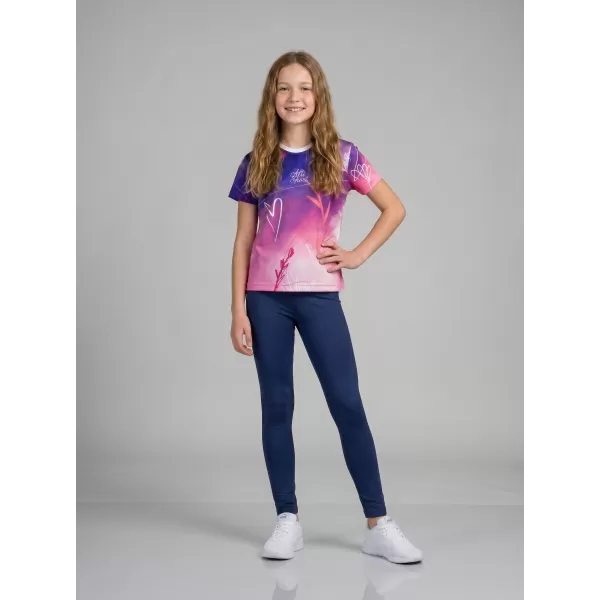  Funktionaler t -Shirt -Prämie von Kindern ALTISPORT VOJ/ALK083TR01 LILA 