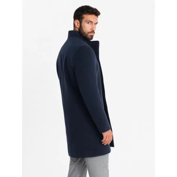  Männlicher Mantel OMBRE OM-COWC-0141 MARINEBLAU 