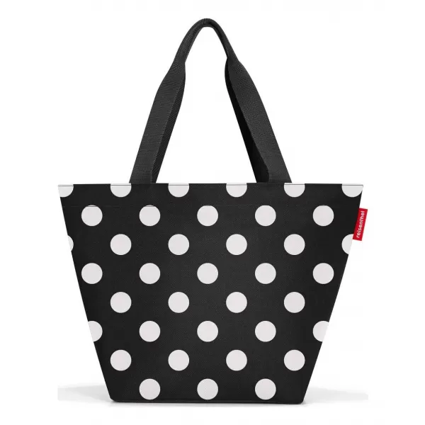  Handtasche REISENTHEL SHOPPER M PUNKTE WEIß 
