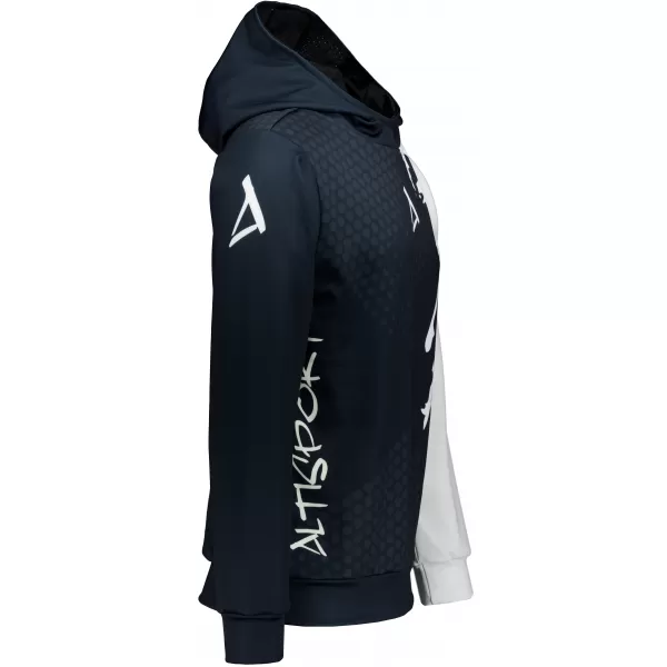  Funktionaler Sweatshirt -Premium von Männern ALTISPORT VOJ/ALM112MI01 SCHWARZ-WEIß 