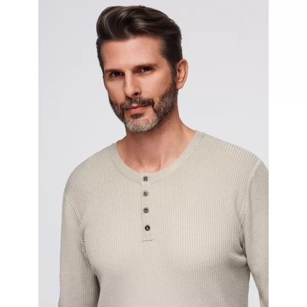  Herrenpullover OMBRE OM-SWSW-0182 BEIGE 