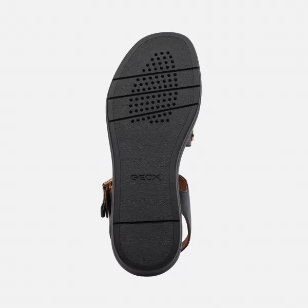  Damensandalen GEOX CAMALEI G000986 SCHWARZ 
