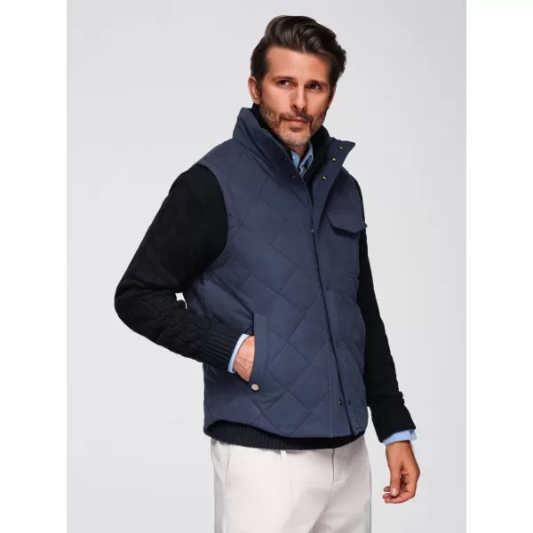  Weste OMBRE OM-JAVJ-0277 MARINEBLAU 
