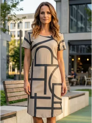 Damen erweitert T -Shirt Premium ALTISPORT VOJ/ALW085SAT02 HELLBRAUN