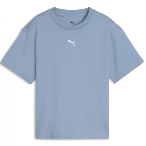  T -Shirt PUMA ESS BOXY TEE G 68513134 COOL BLAU 