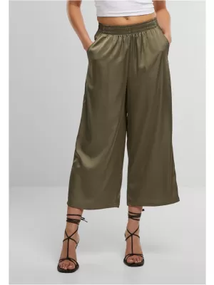 Damenhosen URBAN CLASSICS TB7488 BLASSES OLIV