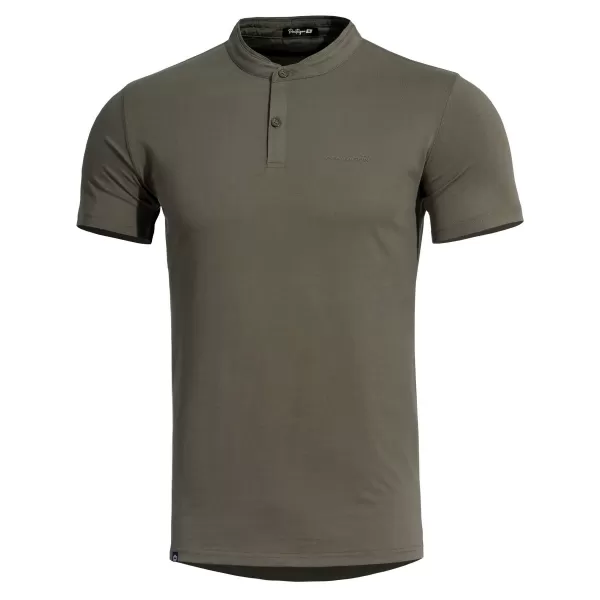  T-Shirt PENTAGON ROMEO 2.0 HENLEY T-SHIRT K09050 BRAUNGRAU 
