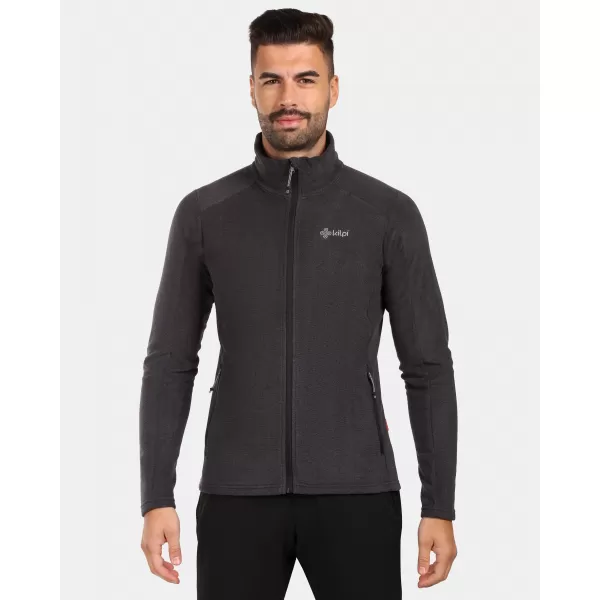  Fleece-Sweatshirt für Herren KILPI GLAMER-M ZM0208KI SCHWARZ 