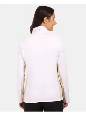 Fleece-Sweatshirt für Damen KILPI JUNIE-W ZL0207KI WEIß