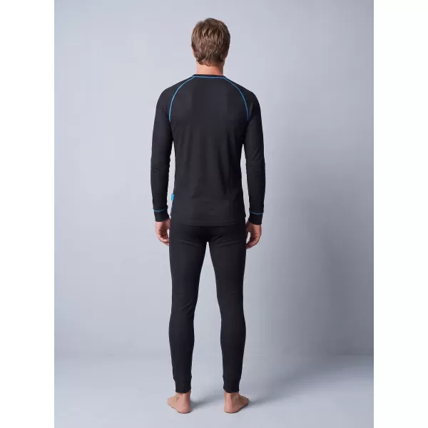  Herren-Thermoset ALTISPORT GAIN SCHWARZ/BLAU 