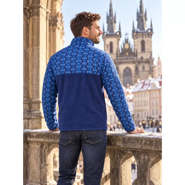  Fleece-Sweatshirt für Herren ALTISPORT GARM BLAU 