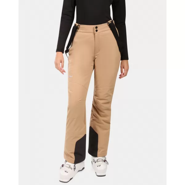  Skihose für Damen KILPI ELARE-W ZL0404KI BEIGE 