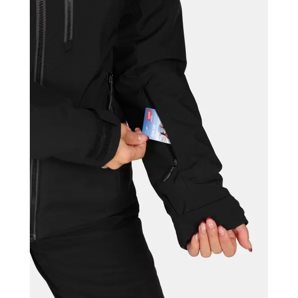  Damen-Skijacke KILPI FLIP-W ZL0110KI SCHWARZ 