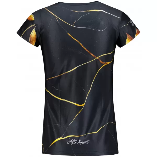  Damen Freizeitshirt Premium ALTISPORT VOJ/ALW097TR06 GOLDENE BLÄTTER 