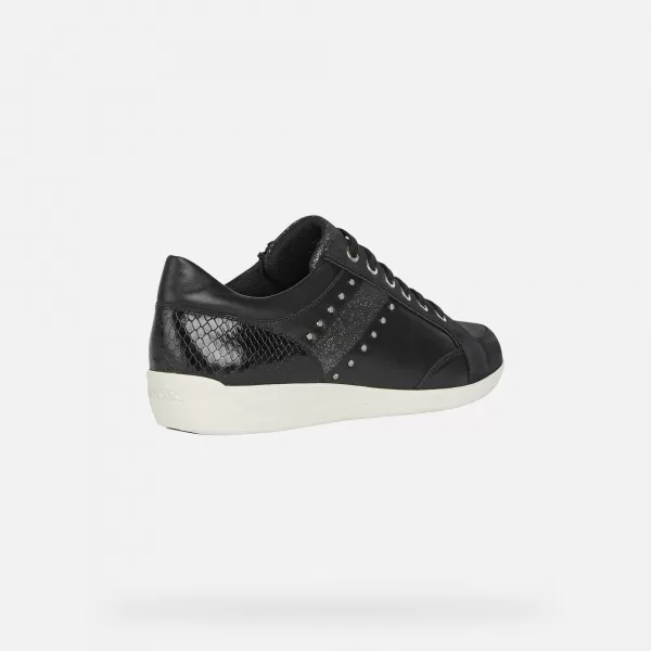  Damen-Sneaker GEOX MYRIA SCHWARZ 