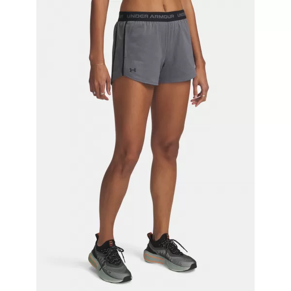  Damen-Shorts UNDER ARMOUR TECH PLAY UP SHORTS 1389882-025 GRAU 