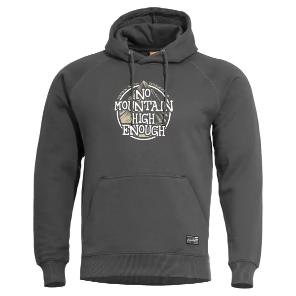  Sweatshirt PENTAGON PHAETON HOOD SWEATER NO MOUNTAIN K09021 ASCHENGRAU 