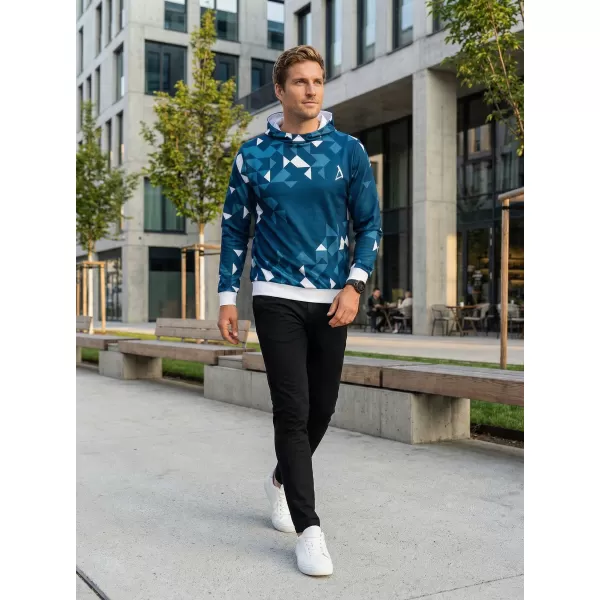  Hochwertiges Funktions-Sweatshirt für Herren ALTISPORT VOJ/ALM108MI01 MARINE-WEIß 