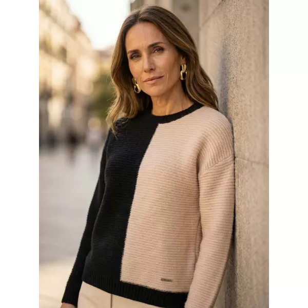  Damenpullover KIXMI VERENA HELLBEIGE 