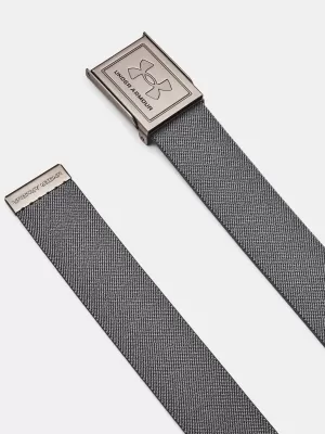 Herrengürtel UNDER ARMOUR M STRETCH WEBBING BELT 1383935-025 GRAU