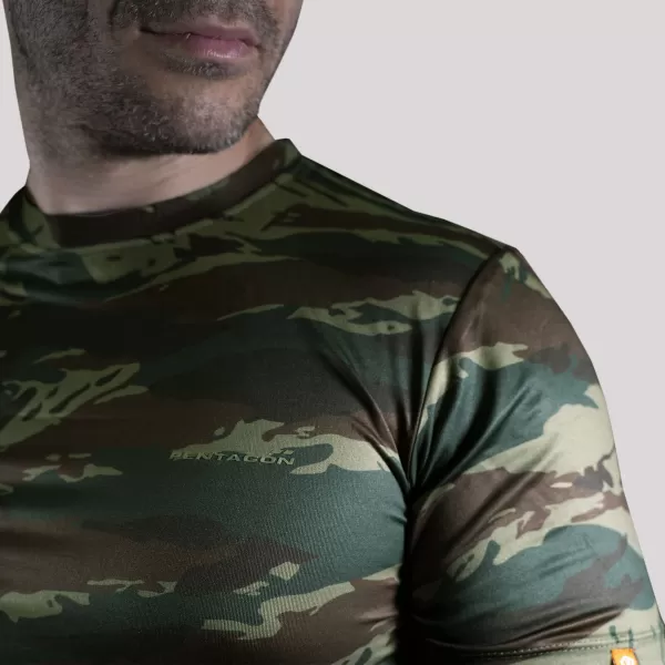  T-Shirt PENTAGON APOLLO TAC-FRESH K09010 GRAUES TARNMUSTER 