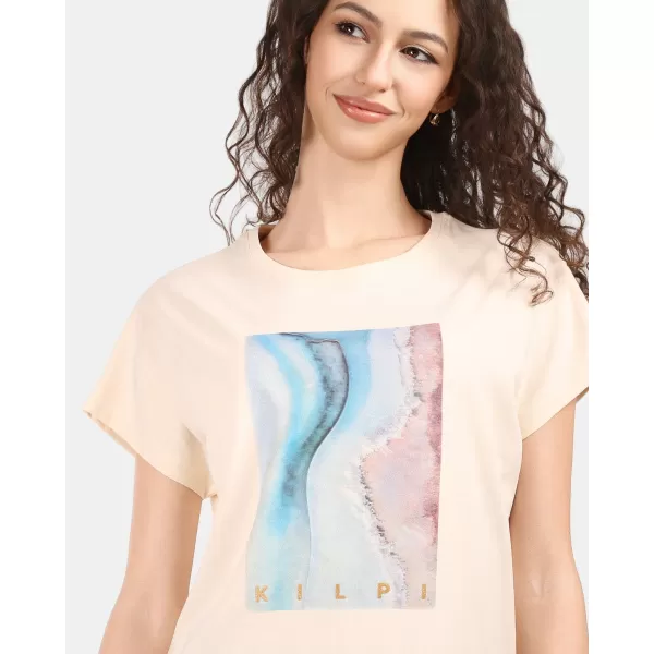  Damen-T-Shirt KILPI JERSIE-W ZL0305KI BEIGE 