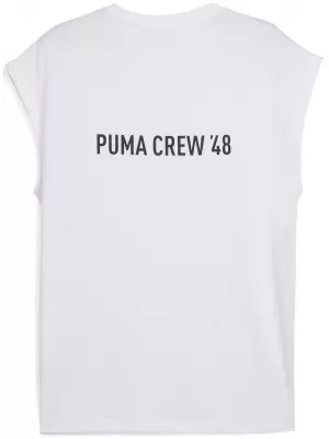 Hemd PUMA M GRAPHIC CUTOFF TANK 52762002 PUMA WEIß